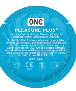 ONE Pleasure Plus Bulk Condoms | Yabai Distribution LLC