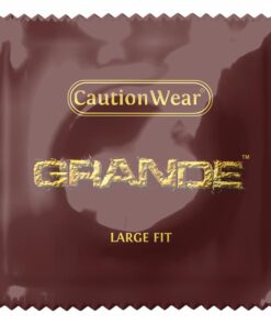 Caution Wear Grande Large Bulk Condoms | Yabai Distribution Wholesale Condoms