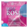 Caution Wear Wild Rose Bulk Ribbed Condoms | Yabai Distribution LLC Wholesale Condoms