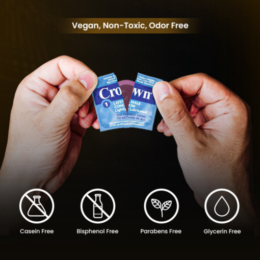 Crown Condoms Bulk Case