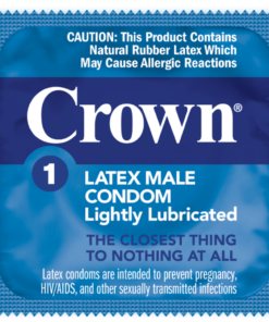 Crown Skinless Skin Male Latex Condom | Yabai LLC | Wholesale Condoms Online