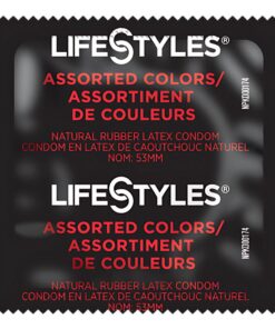 Lifestyles Assorted Colors Bulk Condoms | Yabai Distribution LLC | Wholesale Condoms