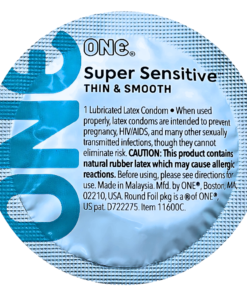 ONE Super Sensitive Bulk Condoms | Yabai distribution LLC