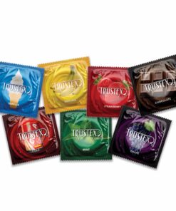 Trustex Assorted Flavors Bulk Condoms | Yabai Distribution LLC