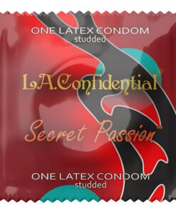 LA Confidential Secret Passion Studded Condoms | Wholesale Condoms