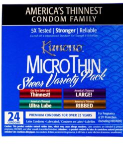 Kimono MicroThin Sheer Variety Pack | Wholesale Condoms | Yabai Distribution LLC