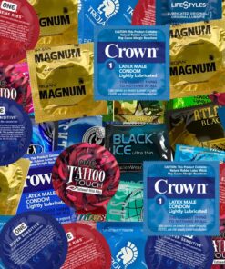 Premium Sampler Bulk Condom Case | Yabai Distribution LLC | Wholesale Condoms