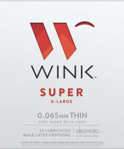 Wink Slider Condoms Wholesale 24 Count Box