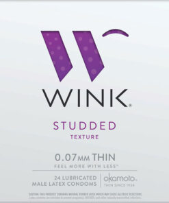 Wink Slider Condoms Wholesale 24 Count Box