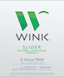 Wink Slider Condoms Wholesale 10 Count Box