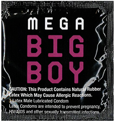 Beyond Seven Mega Big Boy Condoms